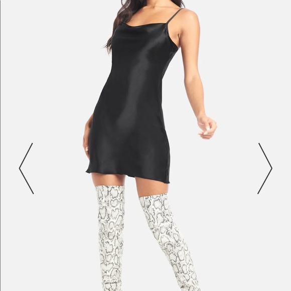 bebe Dresses & Skirts - Bebe satin dress 👠